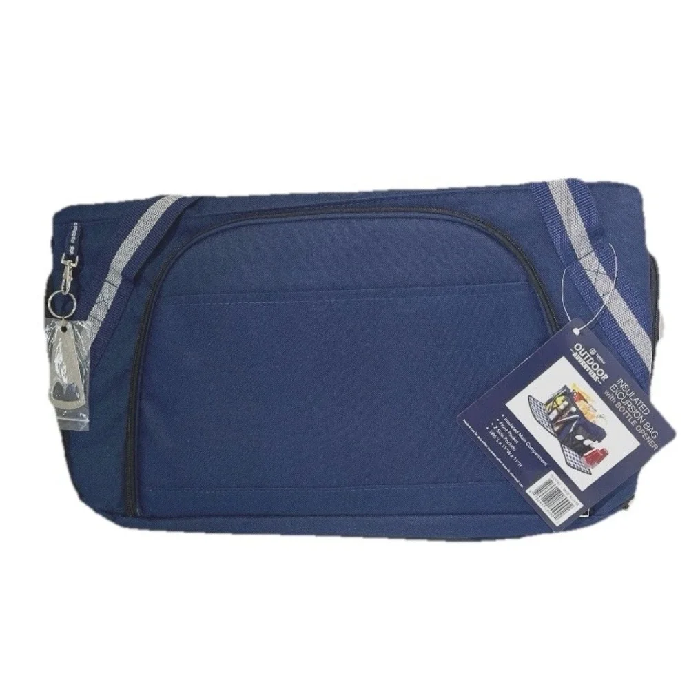 Torelli‎ Outdoor Adventure Insulated Excursion Picnic Trip Bag Blue 19.5x11x11
